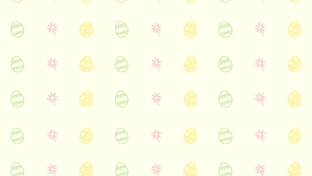 背景パターン　イースターエッグ