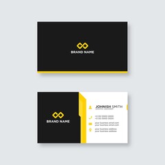Modern professional business card design vector