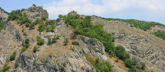 Fragments of the fortress Kale and Bugurt.