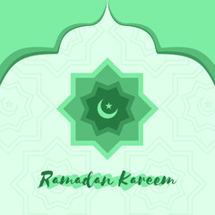 ramadan kareem illustration moslem pattern