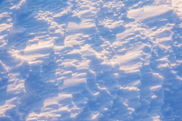 Clean untouched snow texture. Winter background
