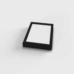 photo frame on white background