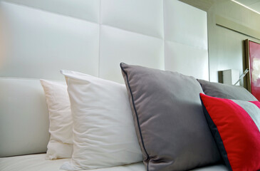 Luxurious ocean view or oceanview or outside or exterior cabin on luxury cruiseship yacht or cruise...