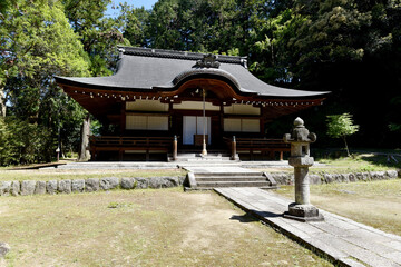 Fototapeta premium 弘川寺 本堂 大阪府南河内郡