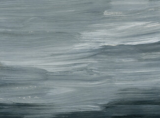The background is painted in gray, different shades, texture smear, real paint