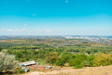 view of the fields
Iasi, Bucuium, Romania