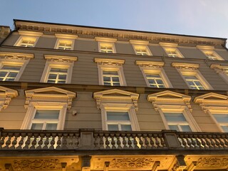 facade of the building