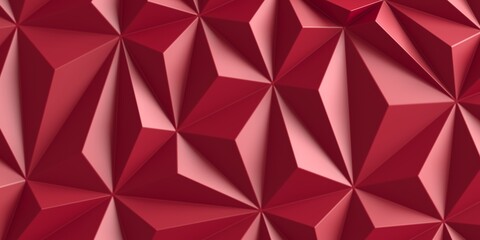 Triangle Poligon Red Abstract futuristic Background