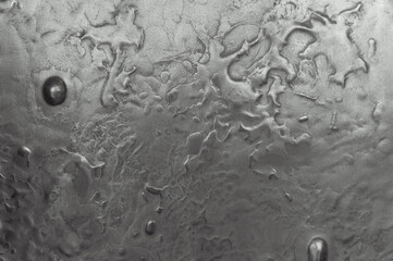 gray stylish texture with bubbles. background for designers. space texture. loft. abstraction.