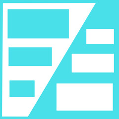 Fototapeta premium Abstract background of geometric shapes