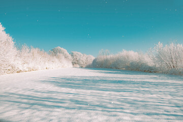 Winter landscape germany