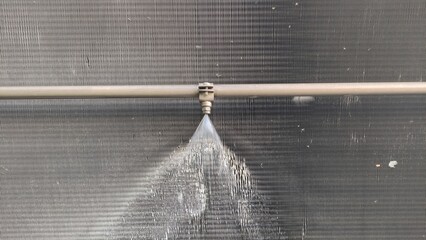 Cooling system for industrial heat exchangers. Industrial fan cooling tower.  Cooling Tower of...