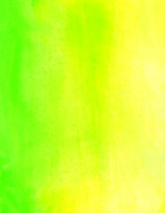 Fototapeta na wymiar Blurred green and yellow abstract background. Handmade.