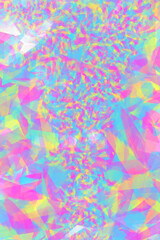 Kristallwirbel, abstrakt gemalter Hintergrund