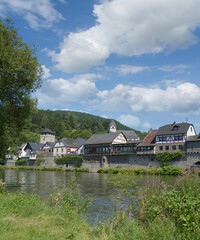 Fototapeta na wymiar Dausenau an der Lahn,Westerwald,Deutschland