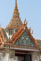 Fototapeta premium gate at the royal palace in bangkok in thailand