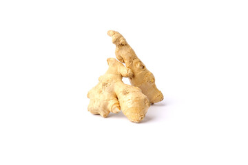 ginger isolated on white background.