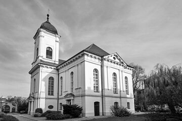 A historic, former Evangelical church, now a Roman Catholic