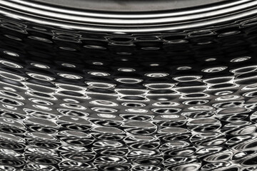 Blurred shiny metal surface like as abstract background