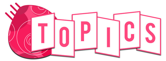 Topics Circular Element Professional Pink 
