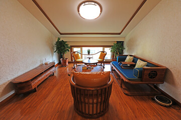 Living room decoration landscape, close-up pictures