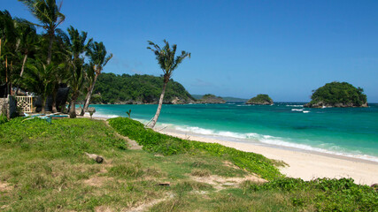 Lonely Ilig-Iligan Beach on Boracay, Philippines