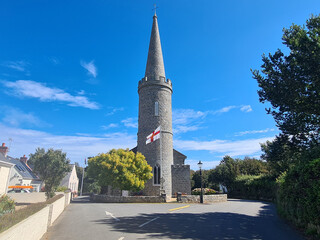 Obraz premium Guernsey Channel Islands, Torteval Church