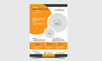 Corporate Business Flyer Design Template for Business