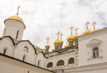 The domes of the Kremlin Church