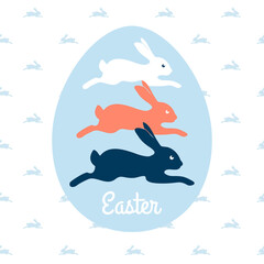 Easter card for Easter holidays. Design concept. Vector illustration stock illustration. April, Art, Backgrounds, Celebration, Christianity