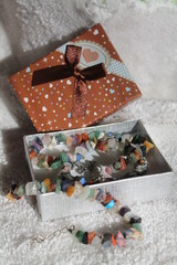 gifts boxs with ribbons