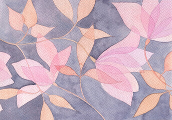 Hand Drawn botanical illustration. Ideal for web, card, poster, cover, invitation, brochure. 