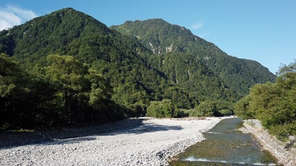 Fototapeta na wymiar 上高地 中部山岳国立公園 長野県