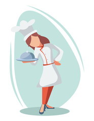 female chef