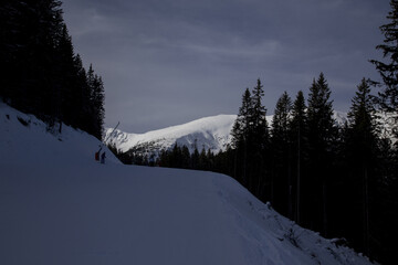 snow mountain Slovakia ski winter Jasna Europa