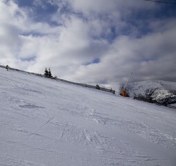 snow mountain Slovakia ski winter Jasna Europa