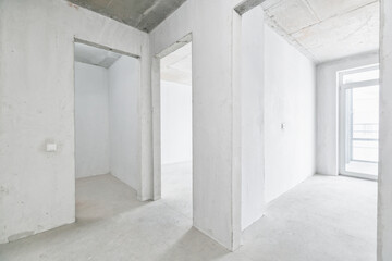 new apartment without finishing