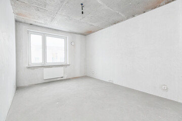 new apartment without finishing