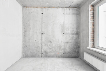 new apartment without finishing