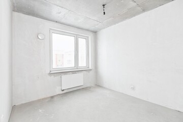 new apartment without finishing