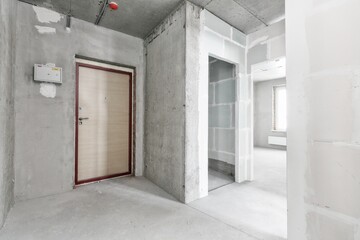 new apartment without finishing