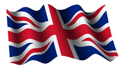 British flag, United Kingdom Flag Vector