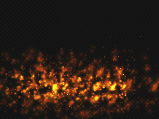 Fototapeta na wymiar Gold glitter dust background. Vector texture