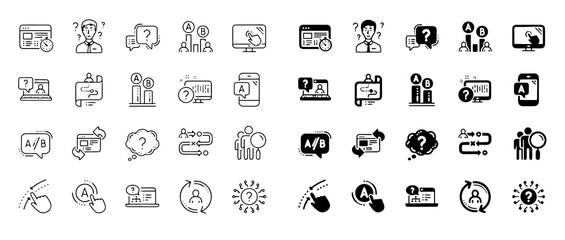 pack icons with phone and with people