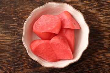 Naklejka na ściany i meble 尾花沢かぶ