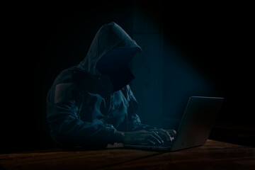 Cyber criminal hacking