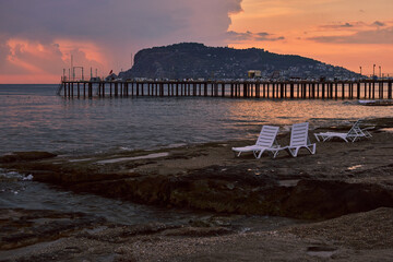 Fototapeta premium Alanya, Turkey