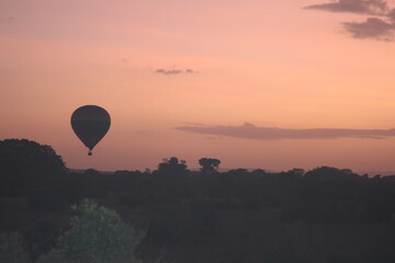 Sonnenaufgang in Kenya