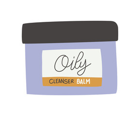 oily cleanser balm for skin care