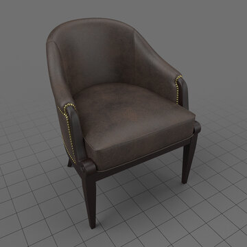 Leather armchair 1